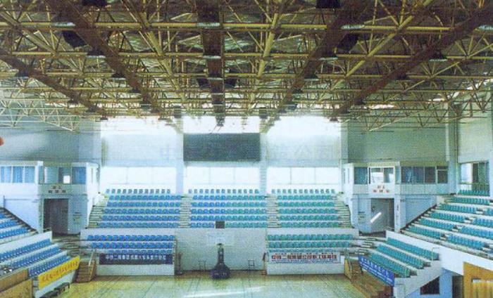 中铁二局体育馆钢架