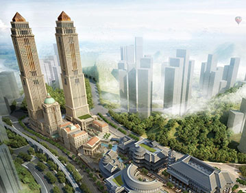 贵阳花果园双子塔项目