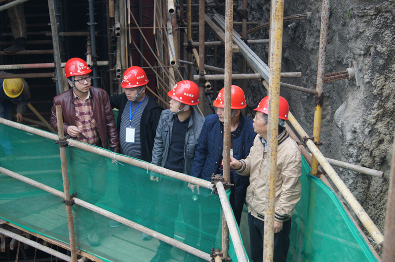 四川出版传媒中心项目顺利通过成都市安标工地阶段性验收